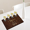 Wood Shot Glasses Tray AJEW-WH0423-004-4