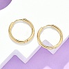 Ion Plating(IP) 304 Stainless Steel Huggie Hoop Earrings EJEW-F111A-19mm-G-1