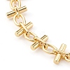 Brass Handmade Link Chains Necklaces & Bracelets Sets SJEW-JS01174-4