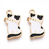 Alloy Enamel Pendants PALLOY-N170-030A-NR-2