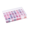 288G 24 Colors Glass Seed Beads SEED-JQ0005-01B-2mm-8