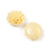 Synthetic Coral 3D Flower Rose Beads CORA-L046-D01-2