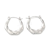 Non-Tarnish 304 Stainless Steel Hoop Earrings for Women EJEW-G364-02P-1