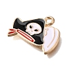 Alloy with Enamel Pendants AL-CBA9E11-03KCG-18-2