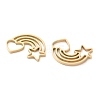 Ion Plating(IP) 304 Stainless Steel Cabochons STAS-Q333-26G-2