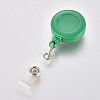 Opaque Plastic Retractable Badge Reel AJEW-WH0102-25-2