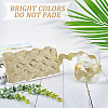 10 Yard Metallic Polyester Wavy Fringe Trim Ribbon SRIB-GF0001-38T-6