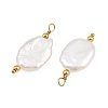 Natural Baroque Keshi Pearl Pendants PA-CBA0A45-07G-2
