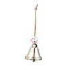 Iron Bell Hanging Ornaments HJEW-JM02465-1