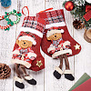 Christmas Theme Non-woven Fabrics Bags ABAG-TAC0001-16B-5
