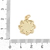 Brass Micro Pave Cubic Zirconia Pendants KK-I723-41G-3