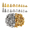 200Pcs 20 Styles Tibetan Style Bead Caps TIBE-PH0002-25-7
