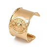 304 Stainless Steel Cuff Bangles for Women BJEW-D363-02A-G-2