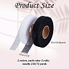 4 Rolls 2 Colors Double-sided Non Woven Fabric Fusing Tape Adhesive Hem Tape DIY-HY0002-88B-2