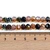 Electroplate Glass Beads Strands X-EGLA-B011-06A-6x5mm-4