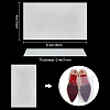 Transparent Shoe Repair Synthetic Rubber Heel Replacement AJEW-WH0304-93A-2