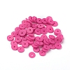 Handmade Polymer Clay Beads CLAY-R067-6.0mm-B31-1