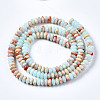 Synthetic Aqua Terra Jasper  Beads Strands G-S366-102A-2