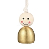 Brass Bell Hanging Ornaments HJEW-TA00309-1