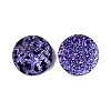 Printed Resin Cabochons CRES-WH0010-5-2