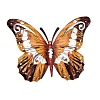 Butterfly Iron Art Wall Hanging Decorations Creative Butterfly Decoration Vintage Wall Decor Christmas Party Decoration DIY-WH0161-50A-1