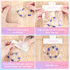 100Pcs Word Accessories Printed Folding Paper Card Header CDIS-SP0001-28-4