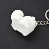 Alloy with Resin Cute Keychain KEYC-Z006-01P-B-3