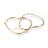 201 Stainless Steel Hoop Earrings EJEW-A052-12C-2