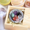 Tumbled Natural Gemstone Rune Stones Kit PW-WG4B17E-03-1