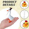 8Pcs 8 Styles Polyester Doll Hat DIY-SC0033-54D-5