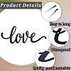 Iron Art Word Love Wall Ornaments HJEW-WH20004-18EB-6