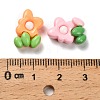 Opaque Resin Cabochons RESI-I068-01A-03-4