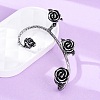 316 Surgical Stainless Steel Cuff Earrings EJEW-E300-25AS-01-4