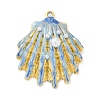 Ocean Theme 304 Stainless Steel Enamel Pendants STAS-Q352-03G-D-1