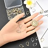 60Pcs 2 Colors 304 Stainless Steel Leverback Earring Findings STAS-YW0002-69-4