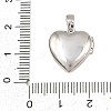 Printed Brass Locket Pendants KK-CBA7D37-01P-3