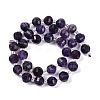 Natural Amethyst Beads Strands G-G182-B50-05-3
