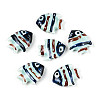 Handmade Porcelain Beads PORC-N009-08I-1