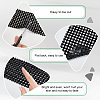 12-Row Resin Spike Stud Cone Flatback Punk Rock Trim Mesh Bead Craft FIND-GA0003-72A-3