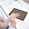 Rectangle Velvet Covered with Ring Display Trays ODIS-WH20015-05-4