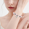 120Pcs Resin European Beads RPDL-PA0001-02-5