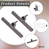 4Pcs Zinc Alloy Twist Bag Lock Purse Catch Clasps PURS-CP0001-03B-6