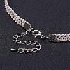 Lace Gothic Choker Necklaces NJEW-E085-15A-3