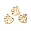 201 Stainless Steel Pendants LS-STAS-I199-D01-G-2