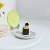 Spray Printed Alloy Plates Miniature Ornaments PW-WG8112A-01-2