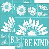Self-Adhesive Silk Screen Printing Stencil DIY-WH0338-020-1