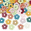 50Pcs Opaque Acrylic Pendants SACR-SP0001-41-1