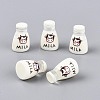 Printed Opaque Resin Milk Figurine Display Decorations RESI-N051-11B-1