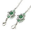 Round Natural Green Aventurine Dowsing Pendulums G-M447-07P-09-3