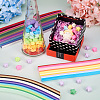2 Bags 2 Styles Lucky Star Origami Paper DIY-TA0009-55-7